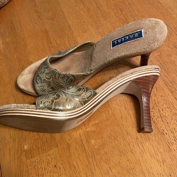 Bakers high heel slides open toe - Picture 4 of 8